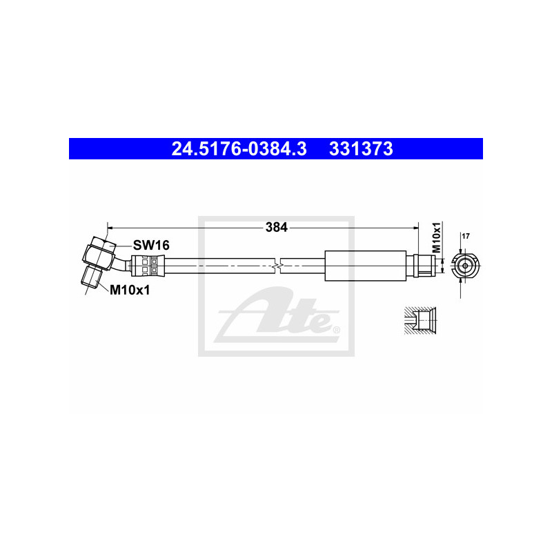 Flexible de frein ATE