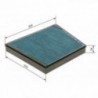 Filtre d'habitacle BOSCH
