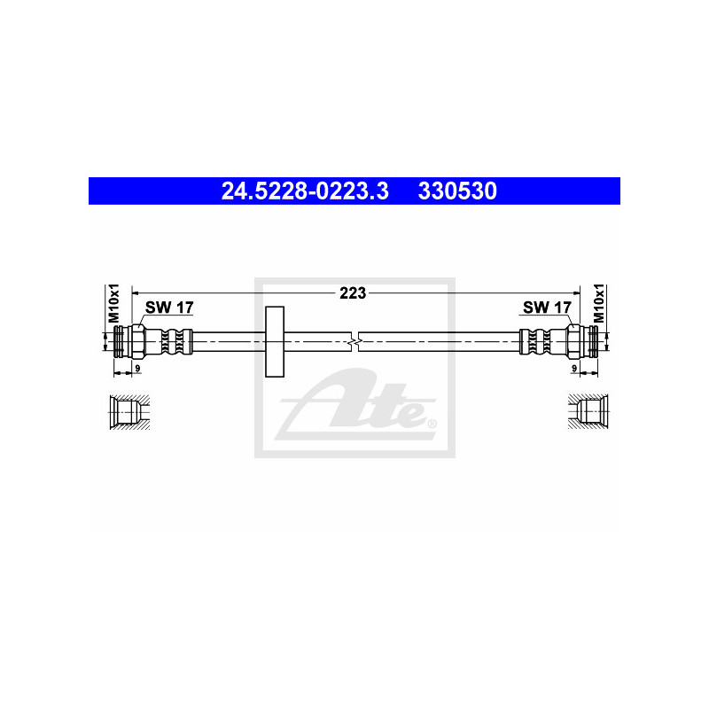 Flexible de frein ATE