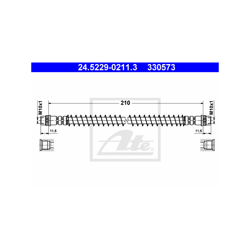Flexible de frein ATE