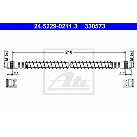 Flexible de frein ATE