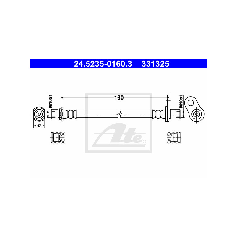 Flexible de frein ATE