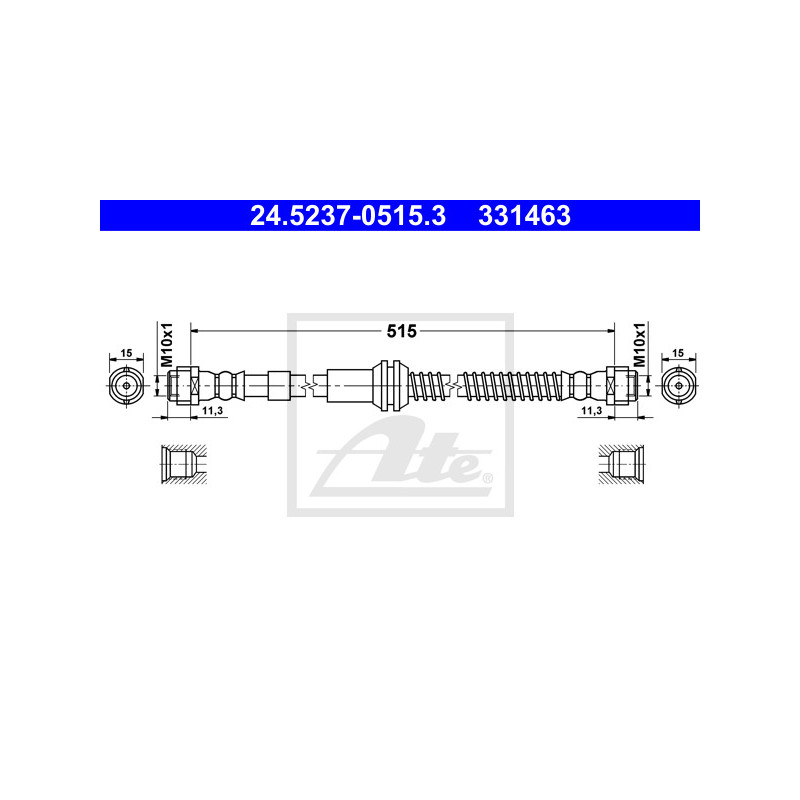 Flexible de frein ATE