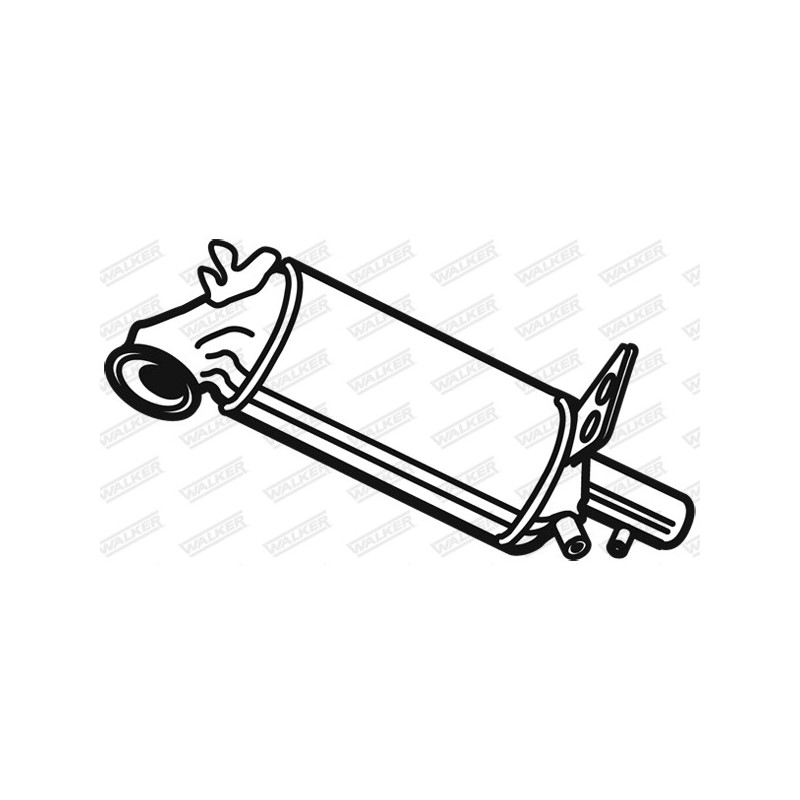 Filtre à particules (échappement) WALKER
