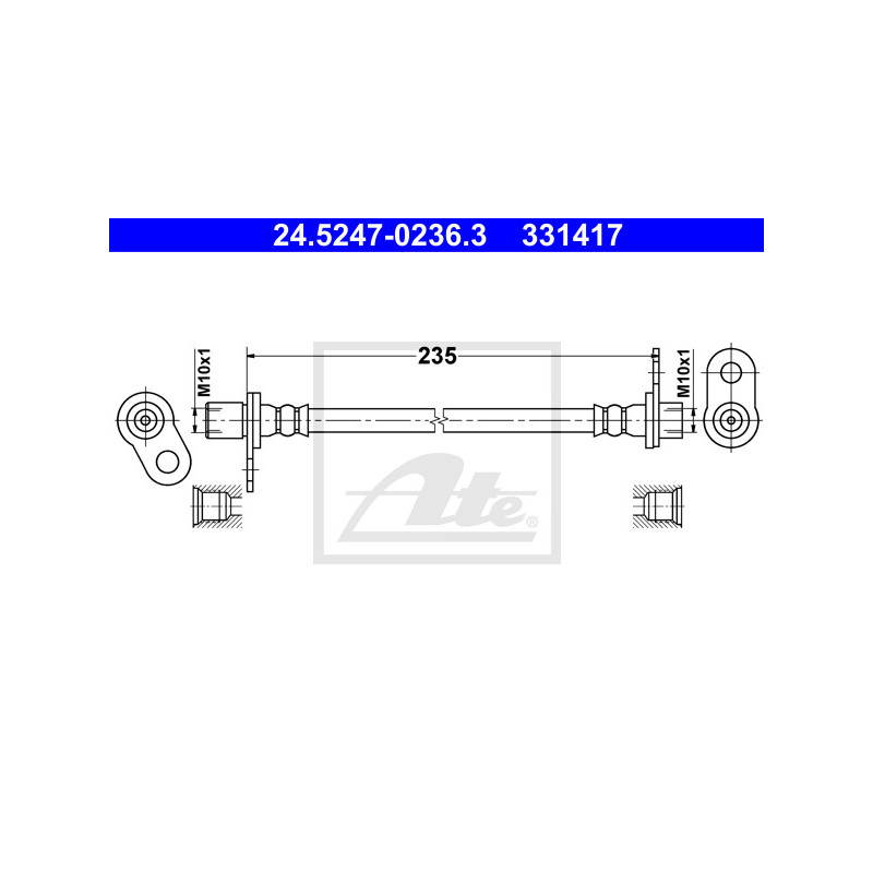 Flexible de frein ATE