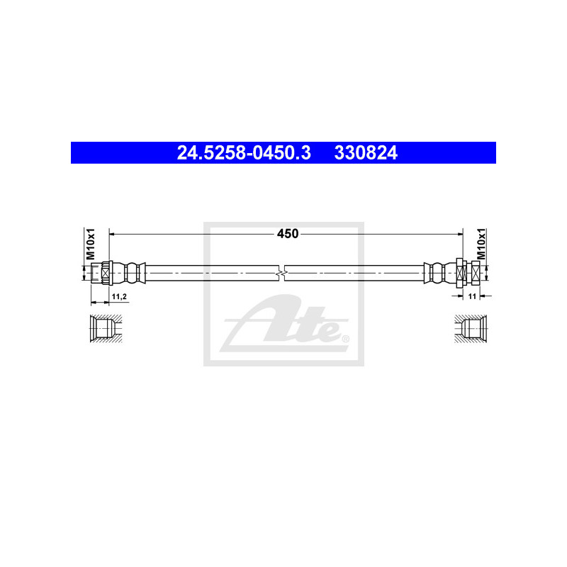 Flexible de frein ATE