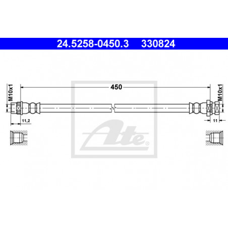 Flexible de frein ATE