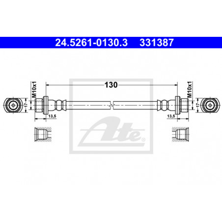 Flexible de frein ATE