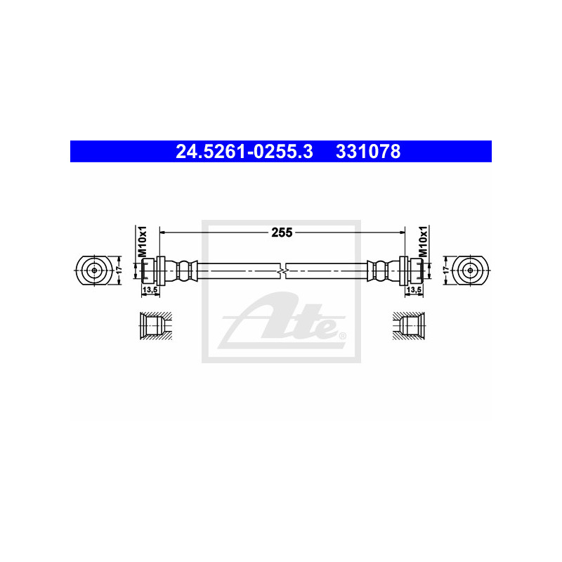 Flexible de frein ATE