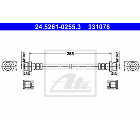 Flexible de frein ATE