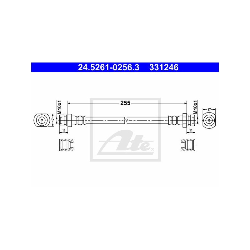 Flexible de frein ATE