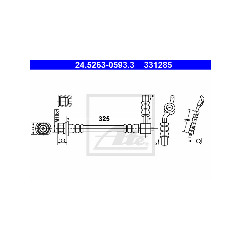 Flexible de frein ATE
