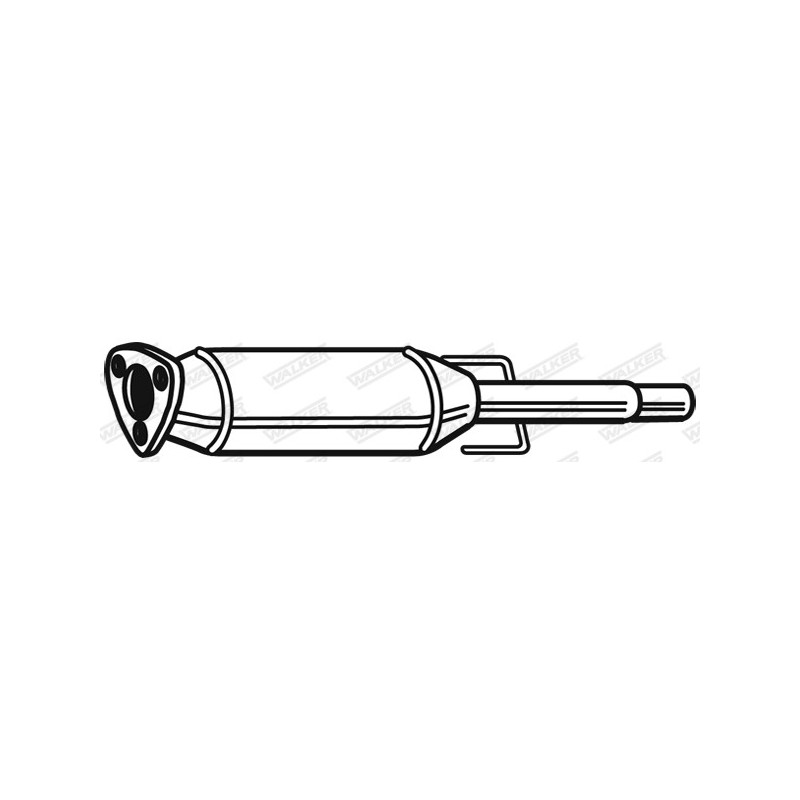 Filtre à particules (échappement) WALKER