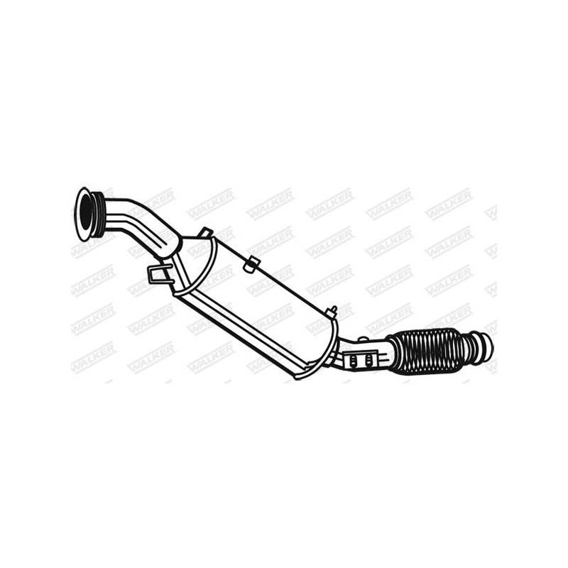 Filtre à particules (échappement) WALKER