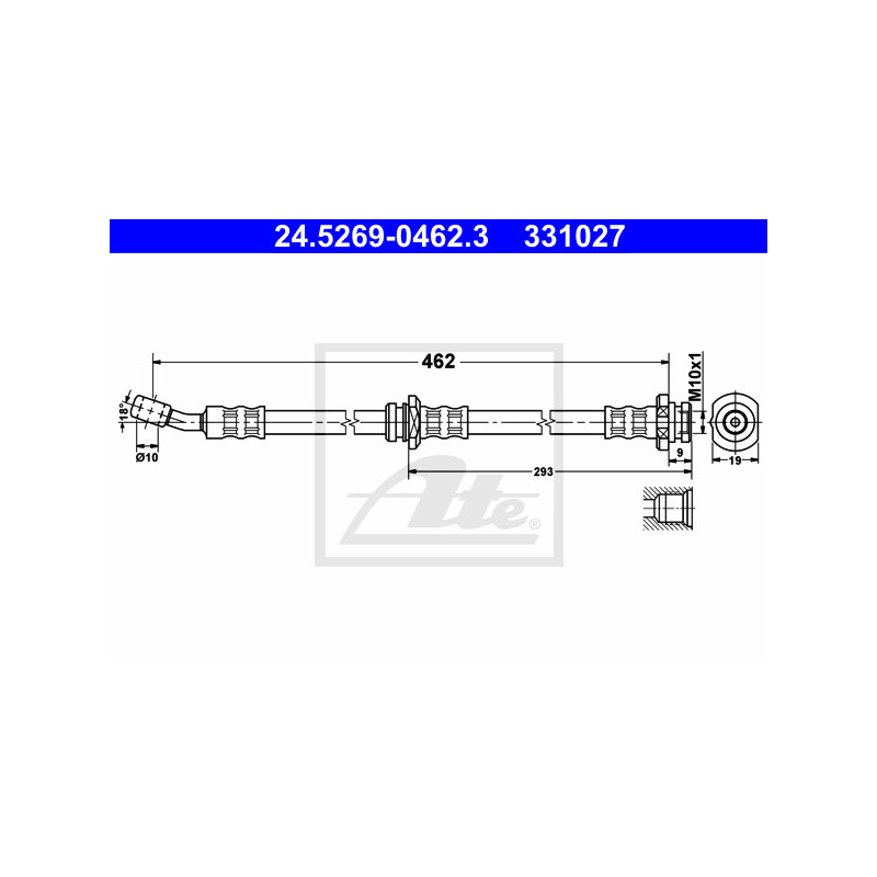 Flexible de frein ATE