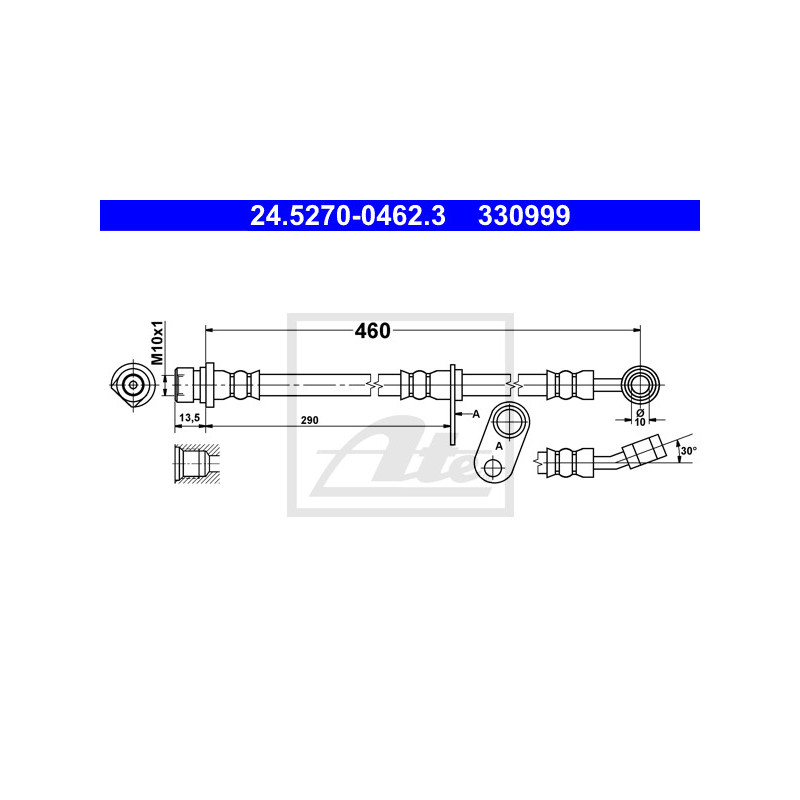 Flexible de frein ATE