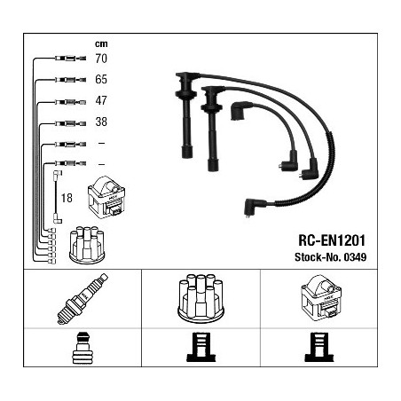 Fils de bougies / Faisceau...