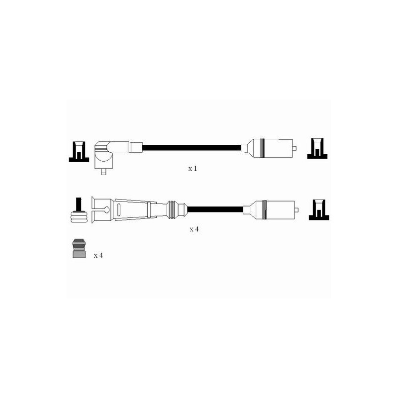 Fils de bougies / Faisceau d'allumage NGK