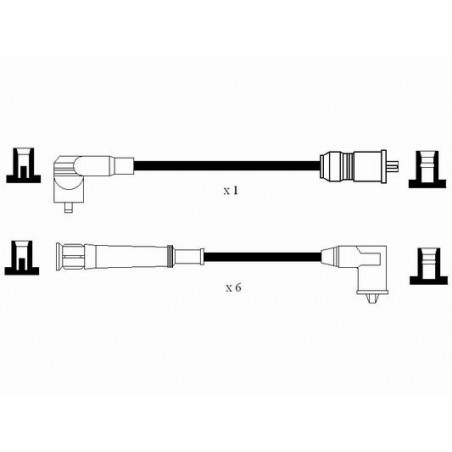 Fils de bougies / Faisceau...