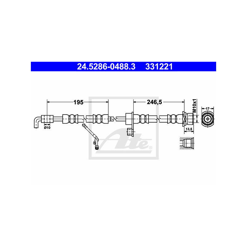 Flexible de frein ATE