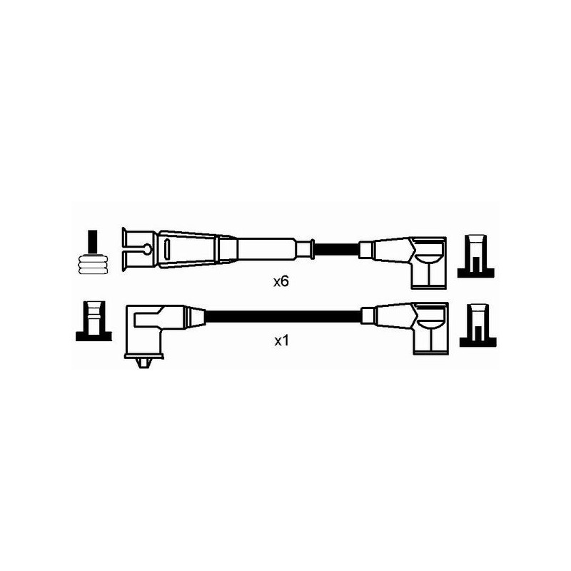 Fils de bougies / Faisceau d'allumage NGK