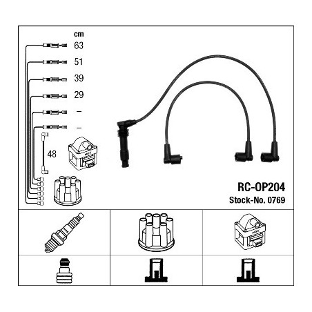 Fils de bougies / Faisceau...