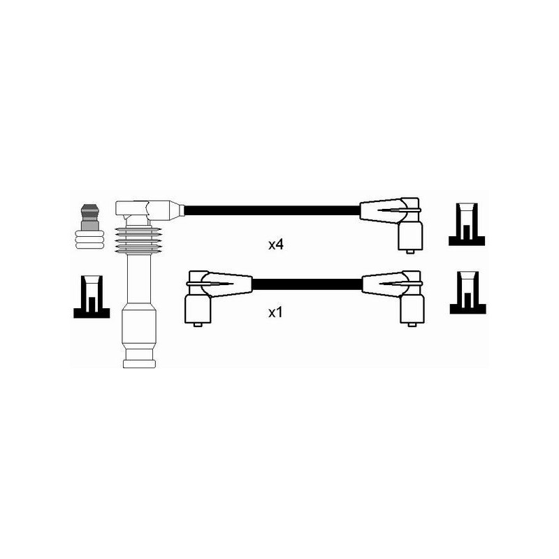 Fils de bougies / Faisceau d'allumage NGK