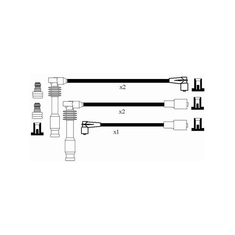 Fils de bougies / Faisceau d'allumage NGK