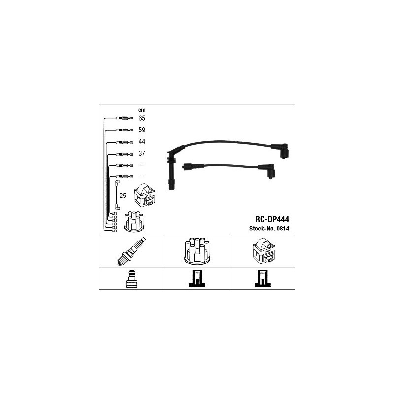 Fils de bougies / Faisceau d'allumage NGK