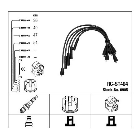 Fils de bougies / Faisceau...