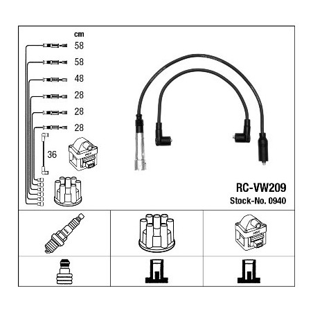 Fils de bougies / Faisceau...