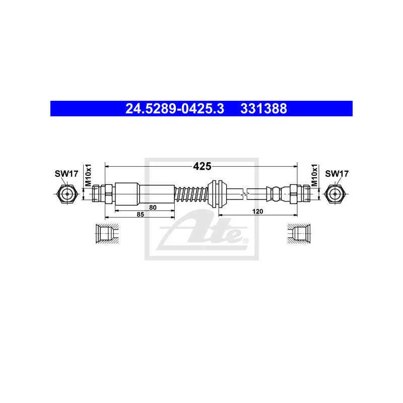 Flexible de frein ATE