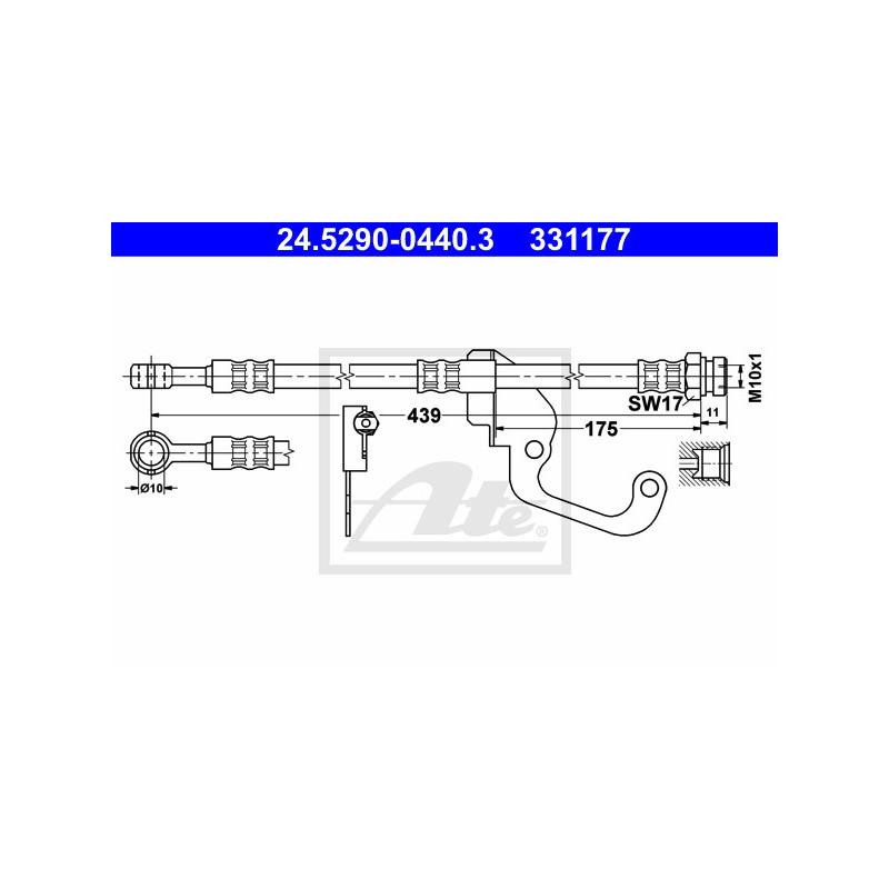 Flexible de frein ATE
