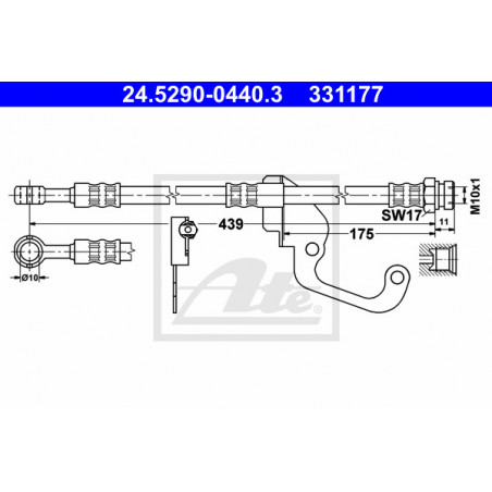 Flexible de frein ATE