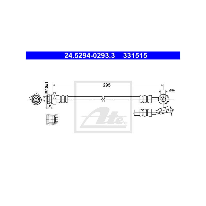 Flexible de frein ATE