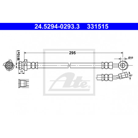 Flexible de frein ATE