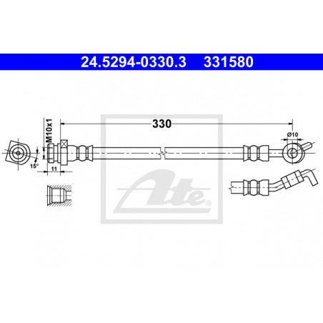 Flexible de frein ATE