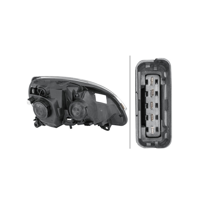 Phare principal HELLA