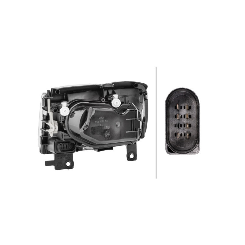 Phare principal HELLA