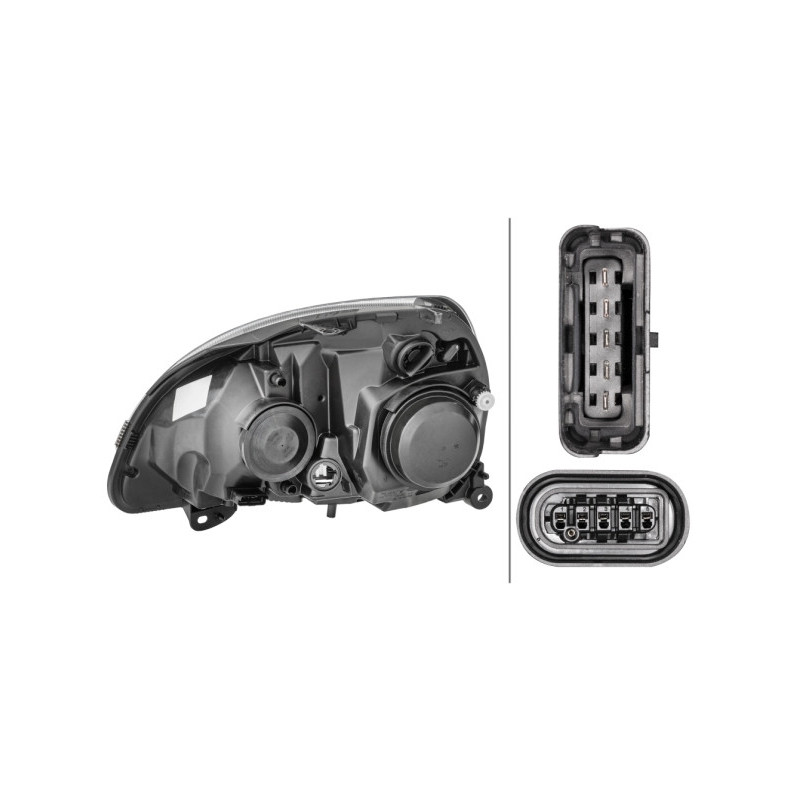 Phare principal HELLA