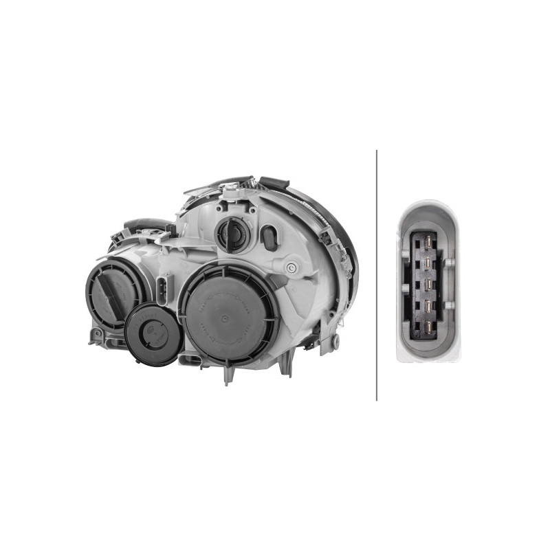 Phare principal HELLA