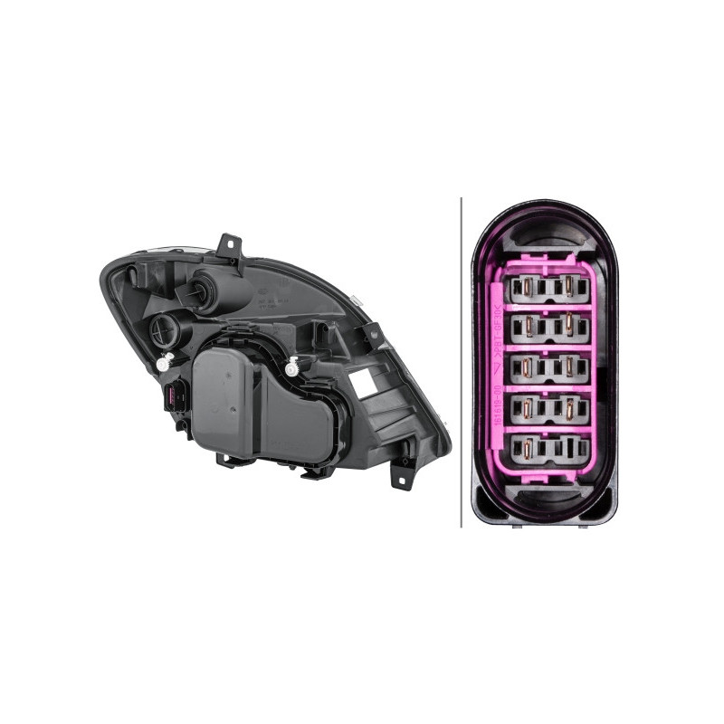 Phare principal HELLA