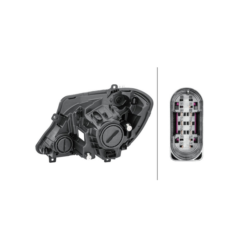 Phare principal HELLA