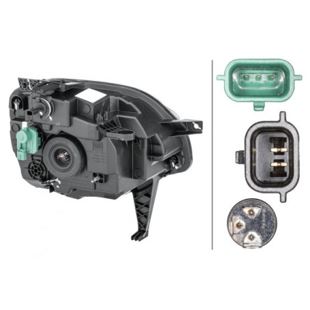 Phare principal HELLA