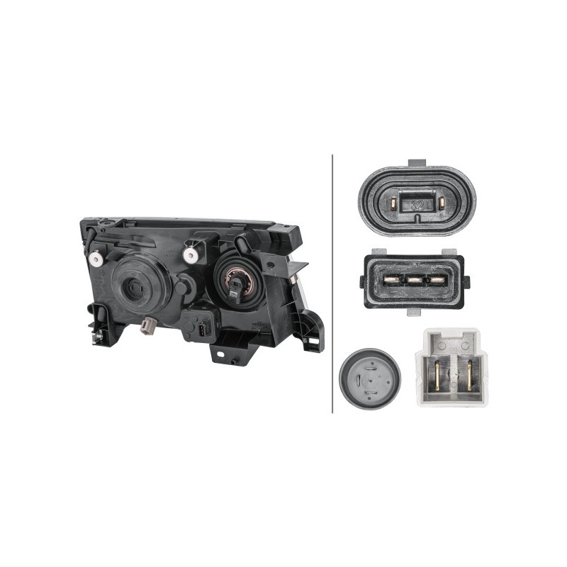 Phare principal HELLA