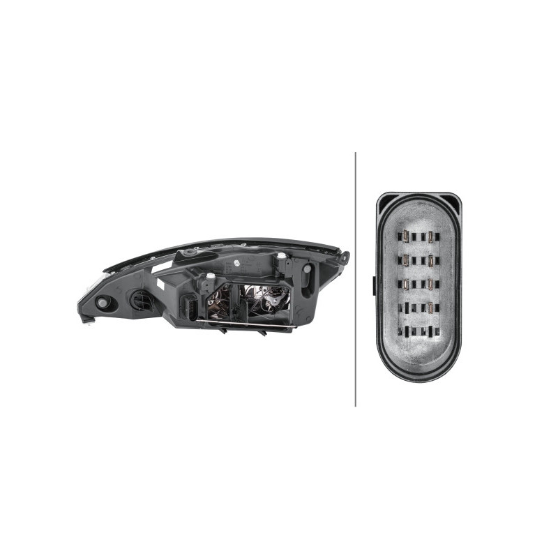 Phare principal HELLA