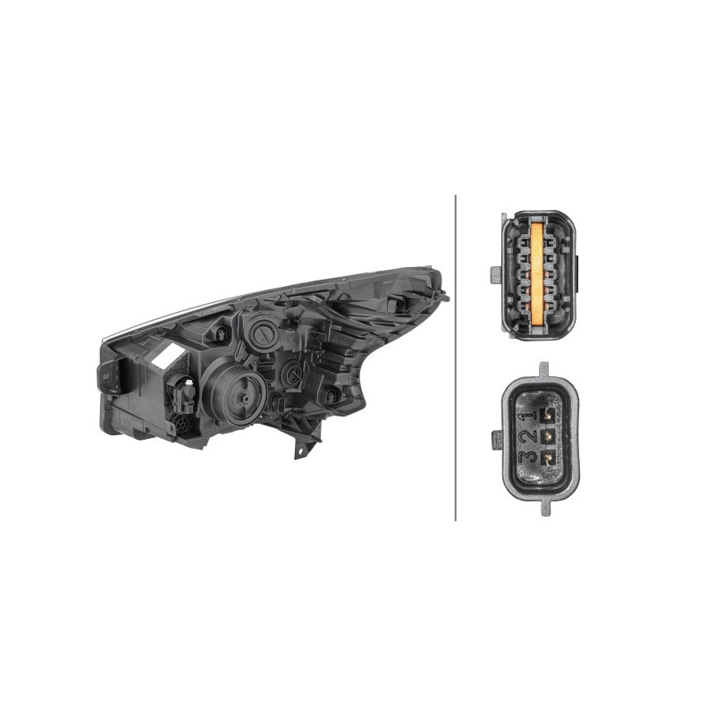 Phare principal HELLA