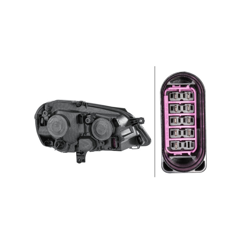 Phare principal HELLA