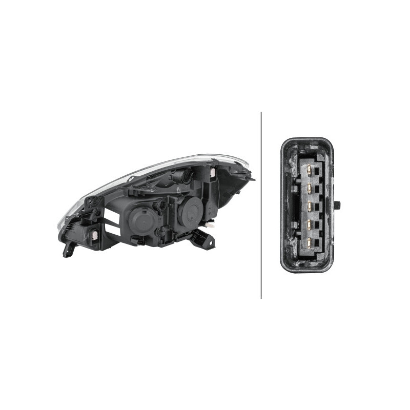 Phare principal HELLA