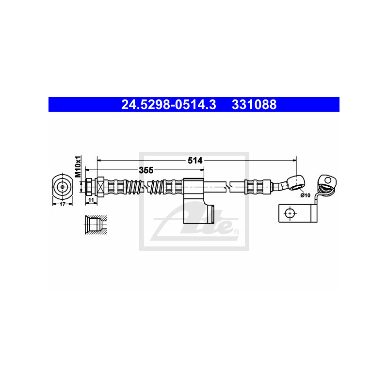 Flexible de frein ATE